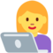 Woman Technologist emoji on Twitter